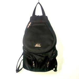 M&R Paris Black Backpack Purse
